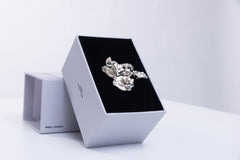 Abigail, ring med finsølv, large