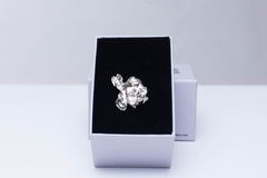 Ella, ring med finsølv, large