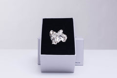 Scarlett, ring med finsølv, large