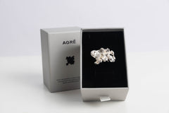 Chloe, ring med finsølv, large