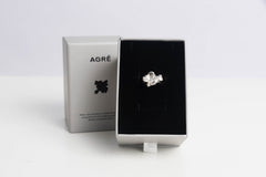 Penelope, ring med finsølv, small