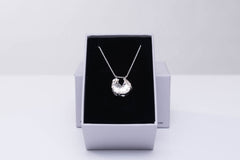 Emma, halskædevedhæng i finsølv