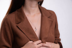 Harper, halskædevedhæng i finsølv